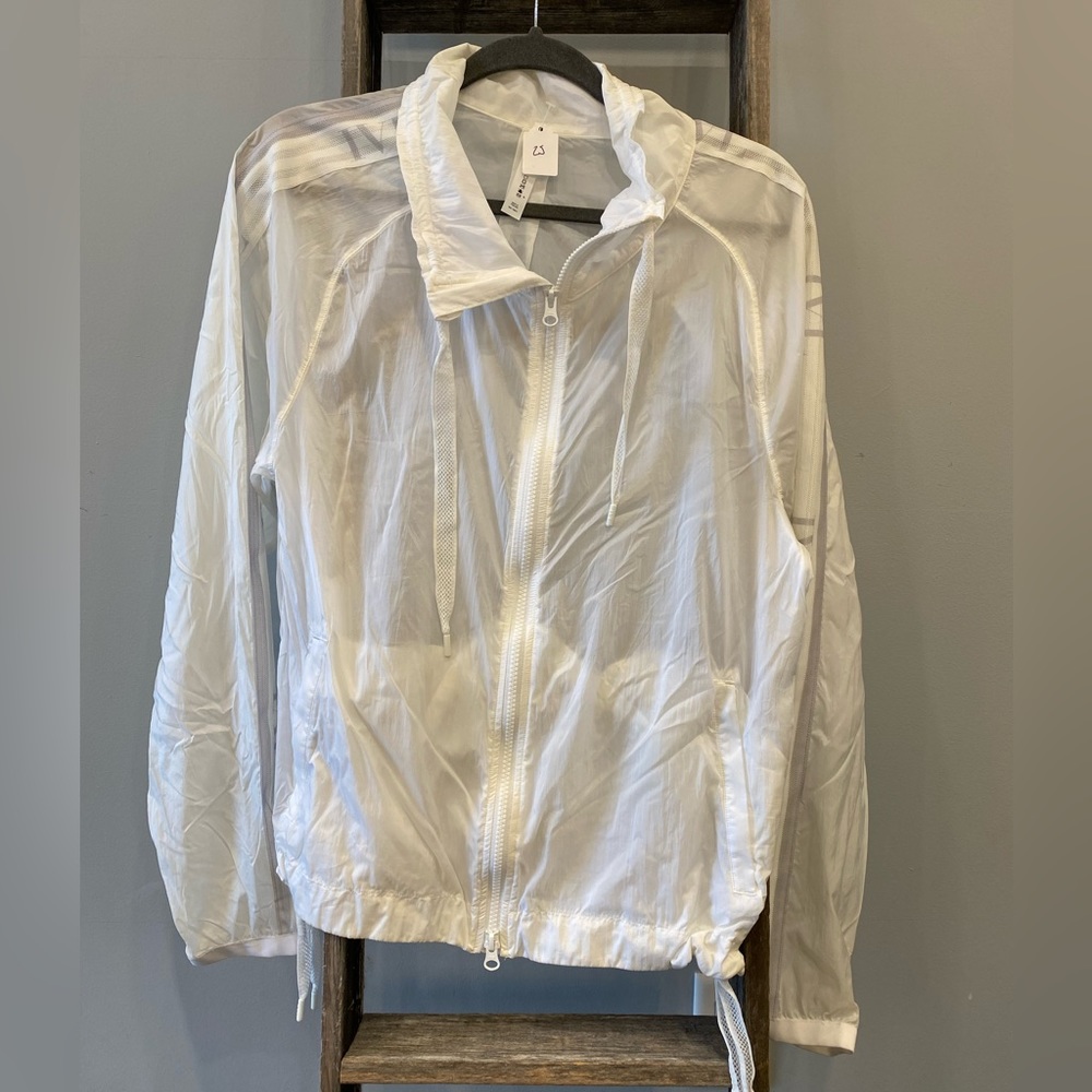IVL sheer activewear zip up